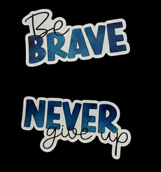 Motivation stickers (pack of 2)